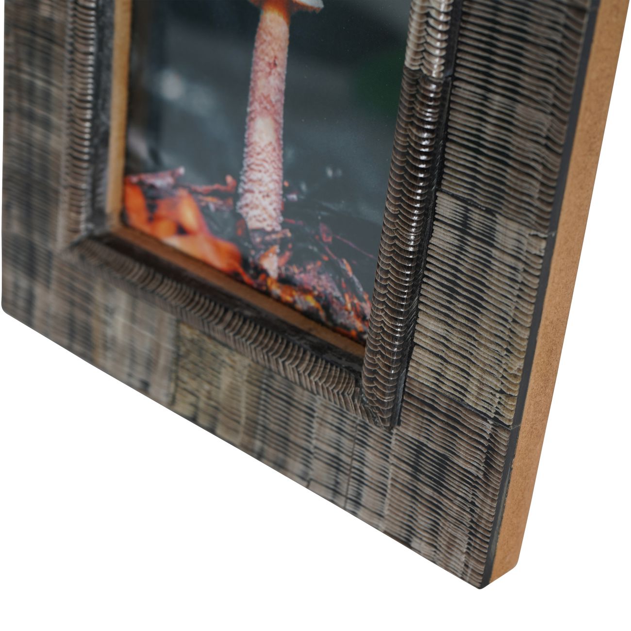 Rustic Brown Horn Photo Frame 10x15cm